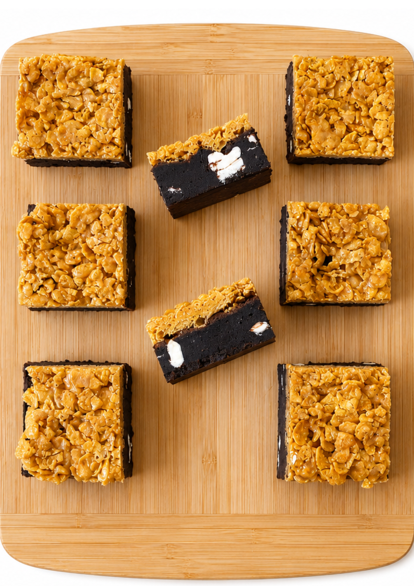 Caramel Cornflake Brownie