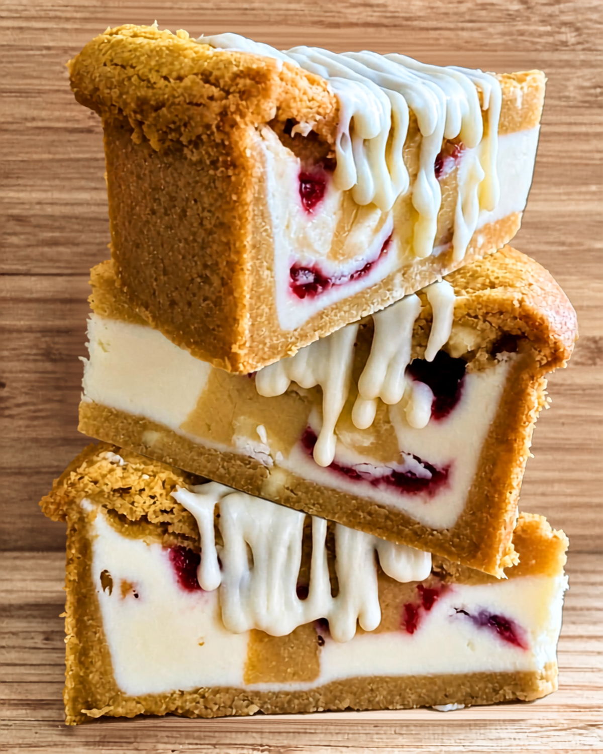 Jammy Dodger White Chocolate Cookie Pie