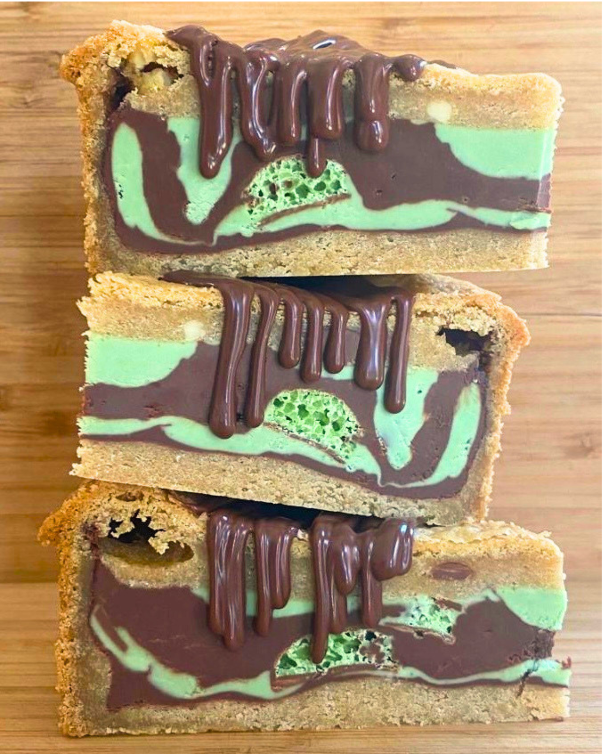 Mint Aero Cookie Pie
