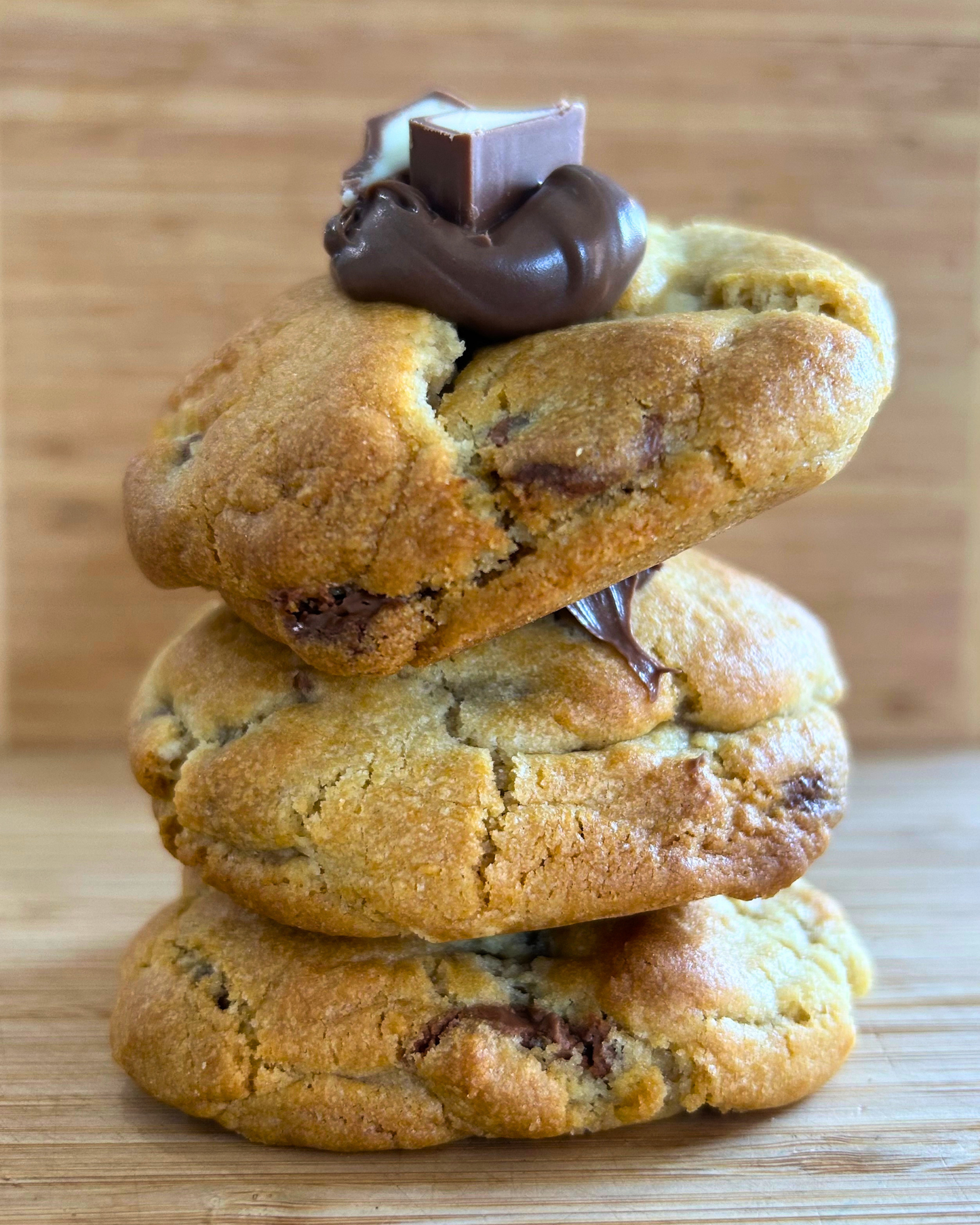 Kinder Chocolate & Hazelnut Cream Cookie