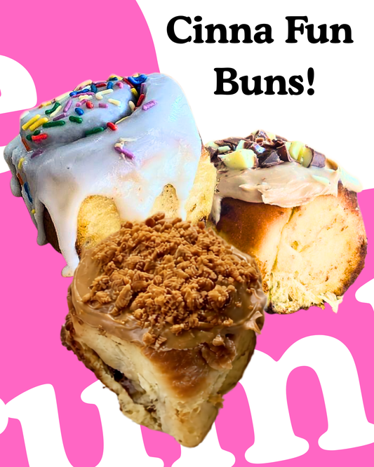 Cinnamon Fun Bun Batch x 4