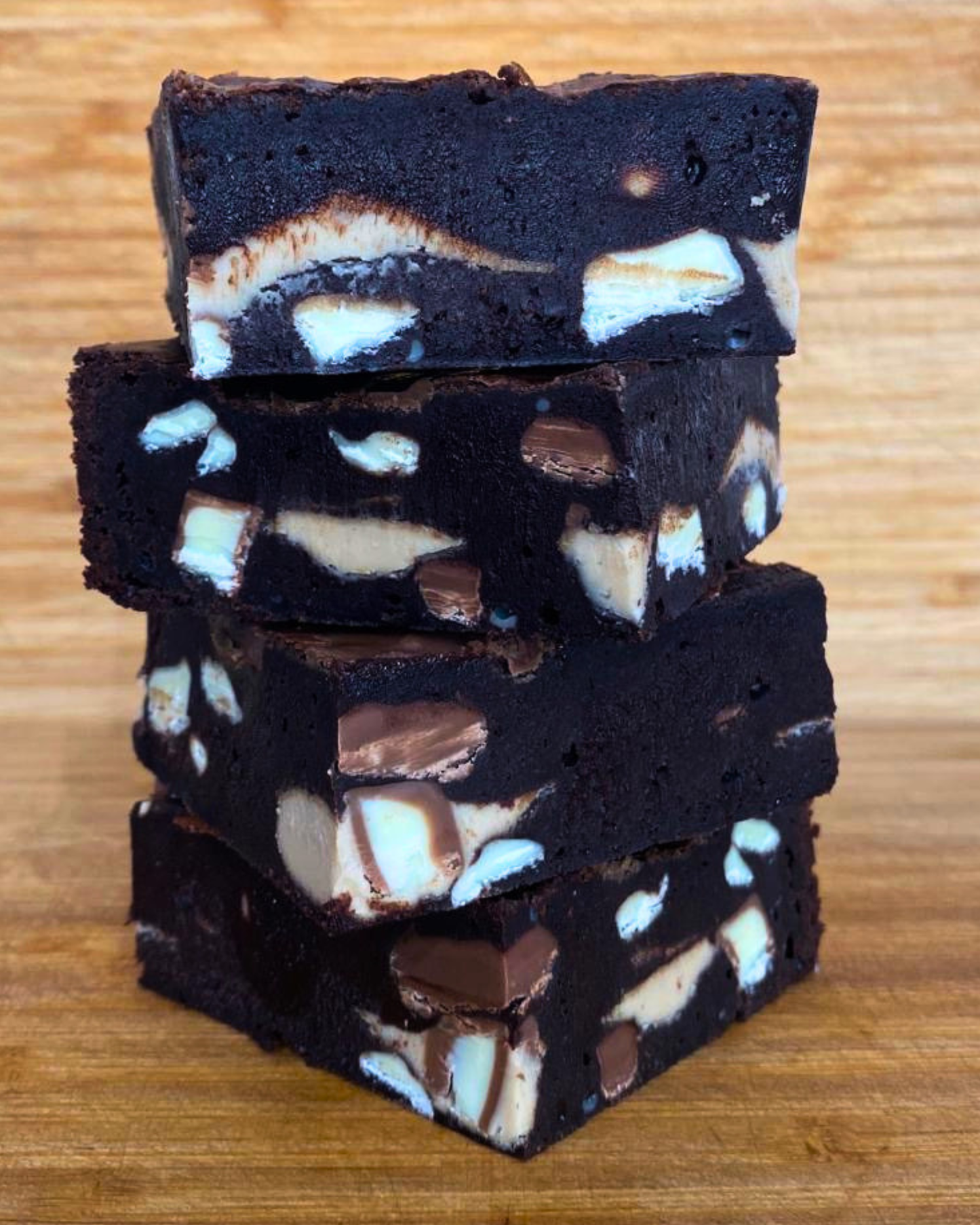 Kinder Chocolate & Hazelnut Cream Brownie