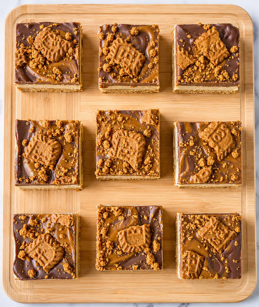 Millionaire Biscoff Slice